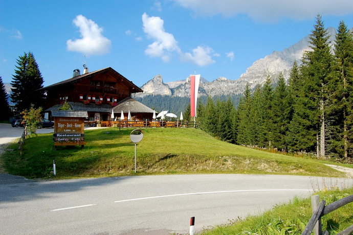 Il rifugio del passo Nigra